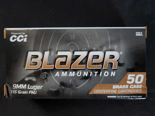 Blazer 9mm Ammunition