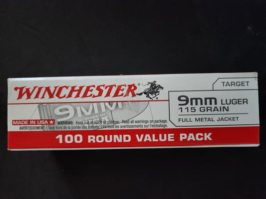 Winchester 9mm Ammunition